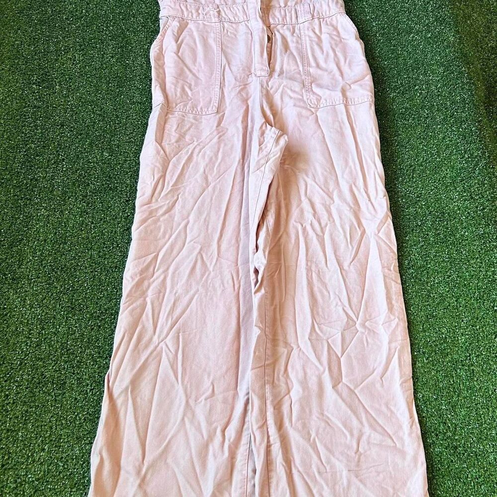 Hollister-co Women's Pink and Tan Jumpsuit